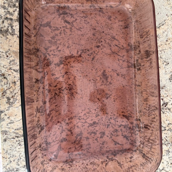 Pyrex Pink Glass Baking Dish - Picture 2 of 5